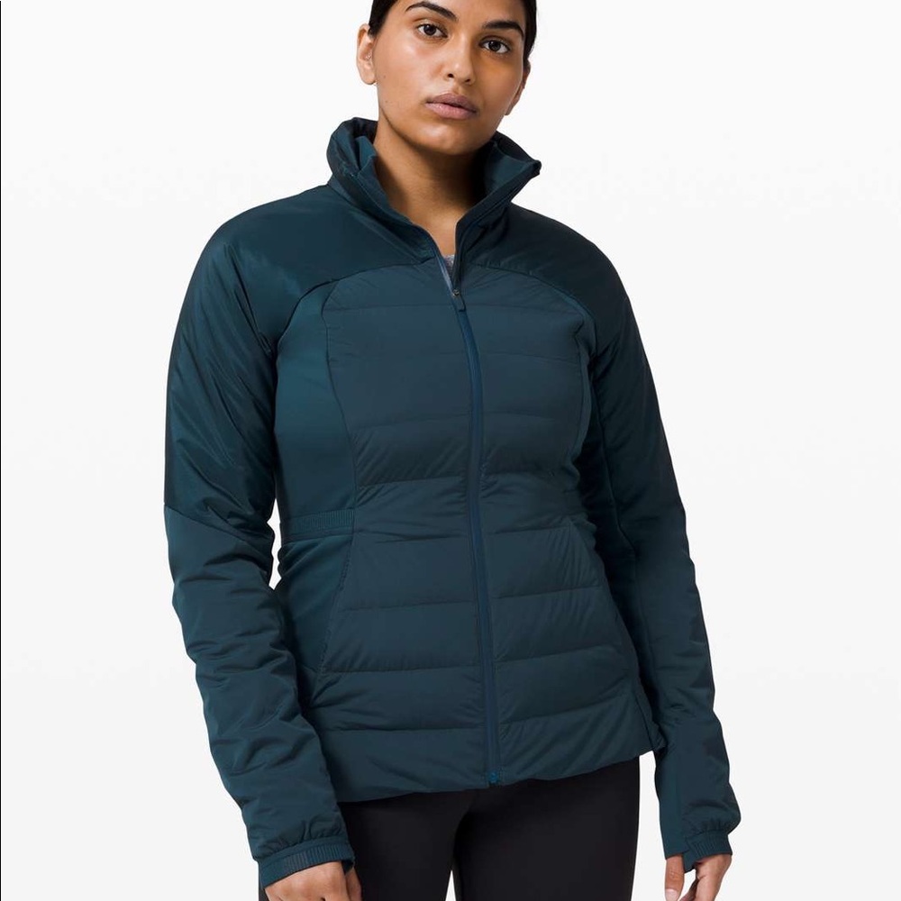 Lululemon Down For It All Jacket-Size 4, Submarine